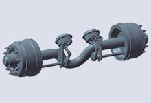 Drop Center Axle