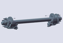 Disc Brake Axle