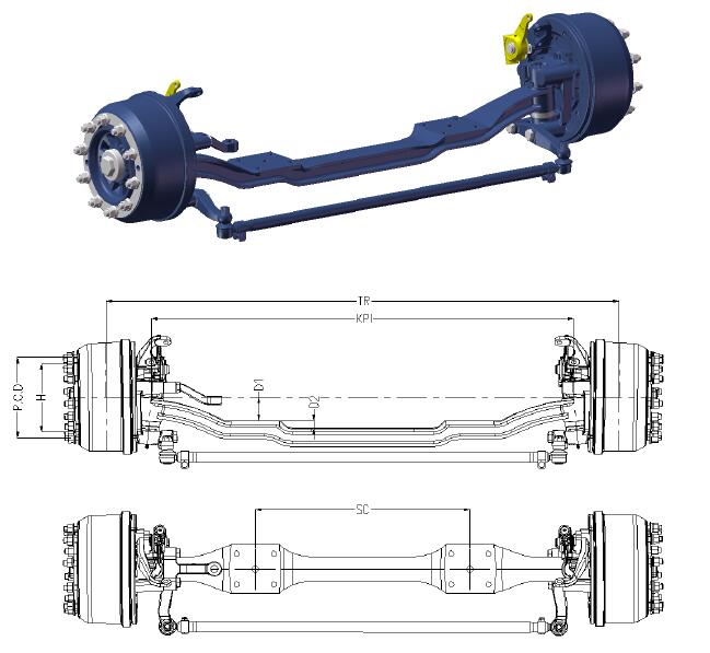 Front Steering AxleⅠ